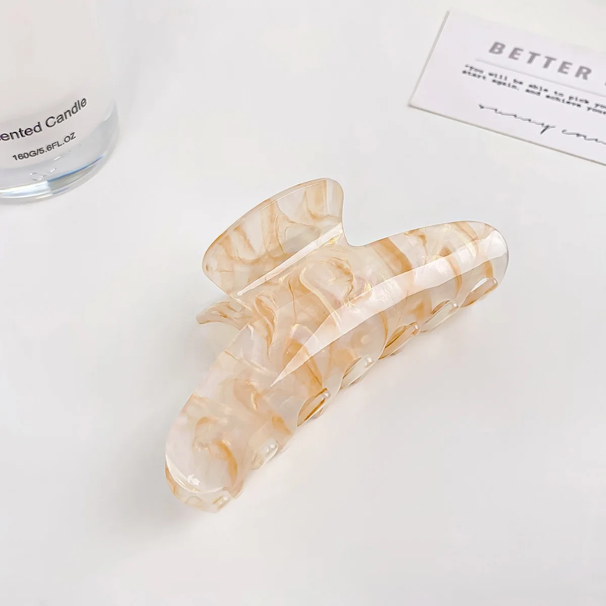 Hair Claw Clips Marble Wholesale Mix Hair Claw with Good Price Resin Hair Claw