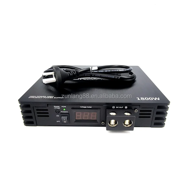 Monoblock Class D Car Amplifier 12V Auto RMS Power with Crossovers Single Channel subwoofer amplifier car audio mono amp