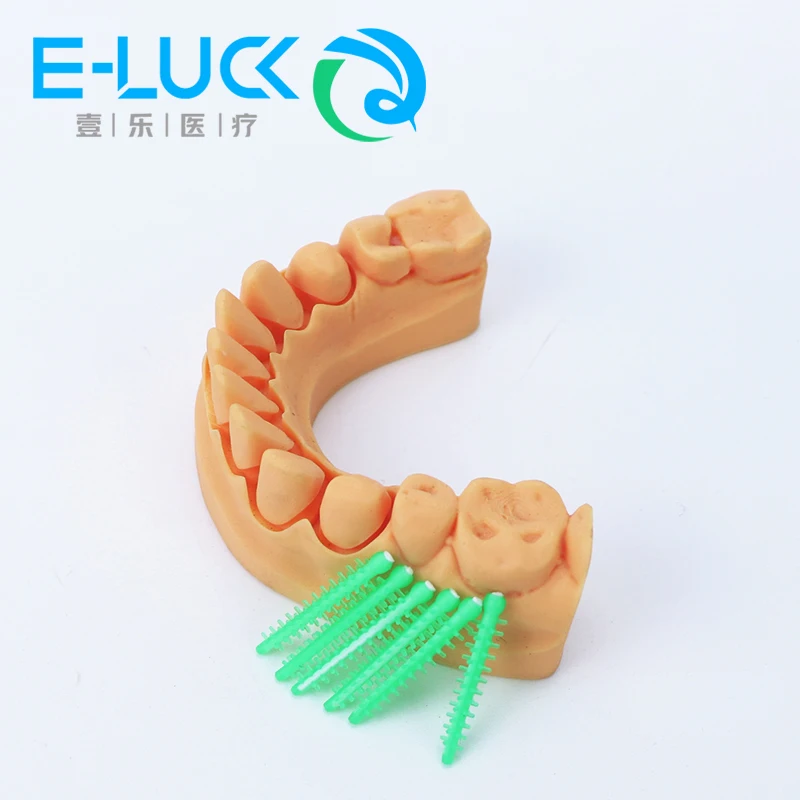 Dental Consumable Disposable Plastic Wedges 40pcs autoclavable dental adaptive wedge