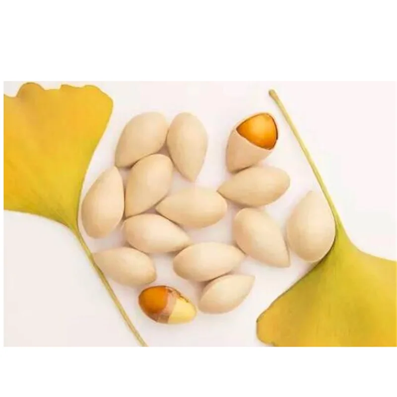 Silver almond ginkgo ginkgo vacuum packing hulling and peeling most cored white kernels