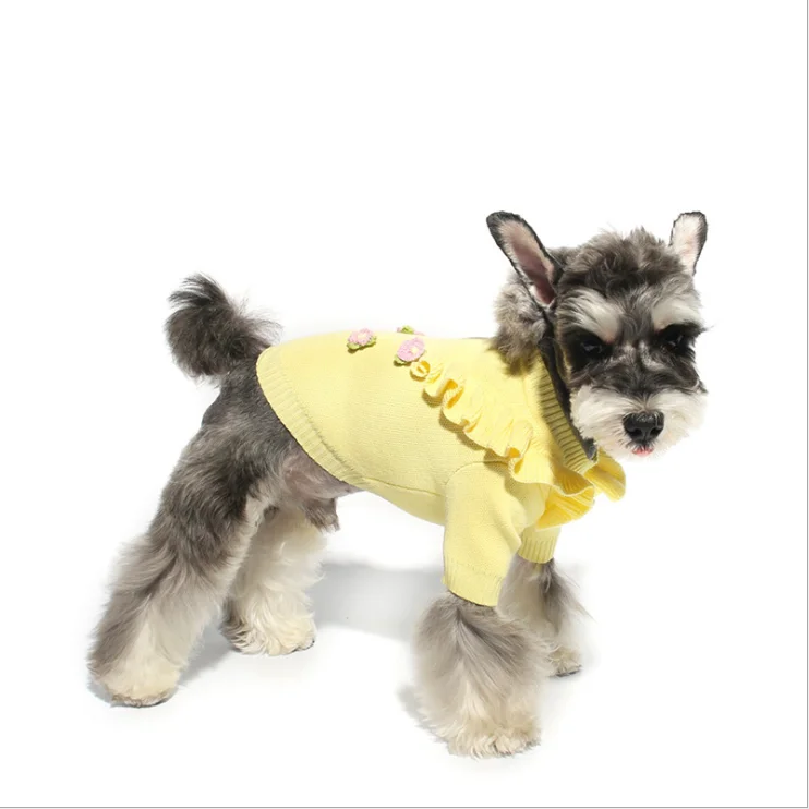 Pet Clothing Dog Clothes Lovely Sweater Warm Autumn Winter Clothes for Pets
