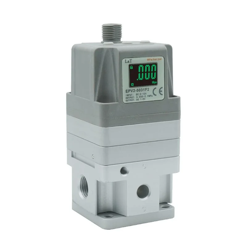 EPV2 Electric Proportional Valve  SMC Type Replacement High Precision Electronic Vacuum Pressure Regulator