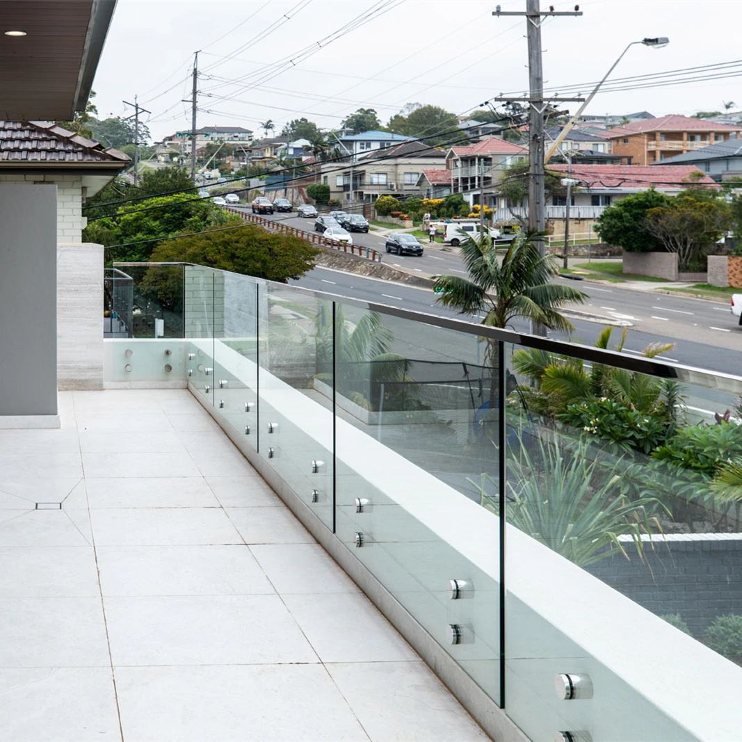 Ace Glass Stair Railing Cost Glass Stair Railing Photos  Balustrade Glass Railing