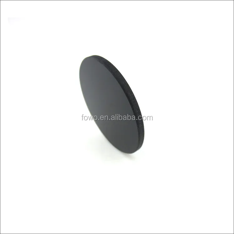 Factory Custom High Transmittance Dia20mm Optical 365NM Bandpass UV Filter Glass Discs ZWB2 For Flashlight