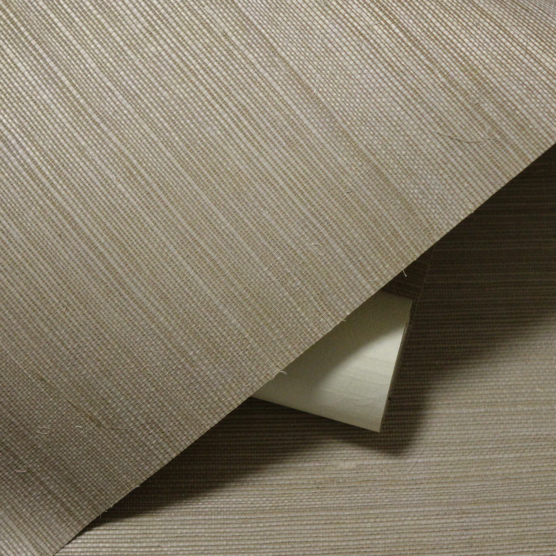 Zhenling wall decorations home luxury real fiber grasscloth beige sisal wallpapers for living room luxury