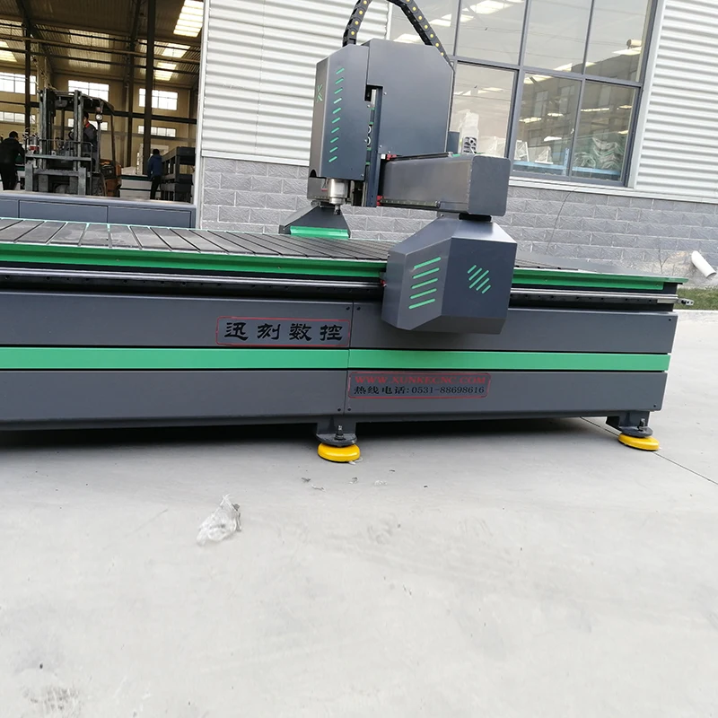 Xunke 1300*2500 мм станок для резки древесины cnc маршрутизатор 3 оси 1325 одиночный шпиндель 3D Деревообрабатывающий прибор