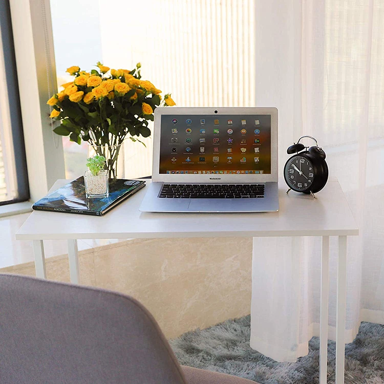 Vekin Furniture High Quality Metal Frame Wood Folding Table Outdoor Portable Camping Foldable Table Easy To Assemble