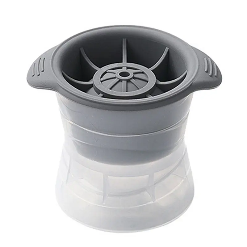 11cm Large Ice Ball Tray Maker Silicone Box Round Frozen Cube Mold Ice Making Whiskey Ice Hockey Mold