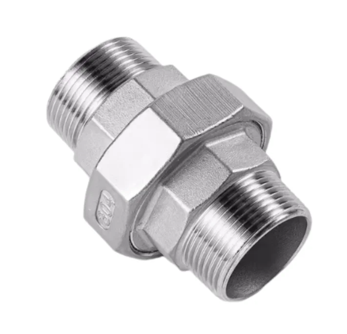 304 stainless steel jst connector DN8-100 male thread circular connectors outer wire joint Pneumatic Componen quick connector