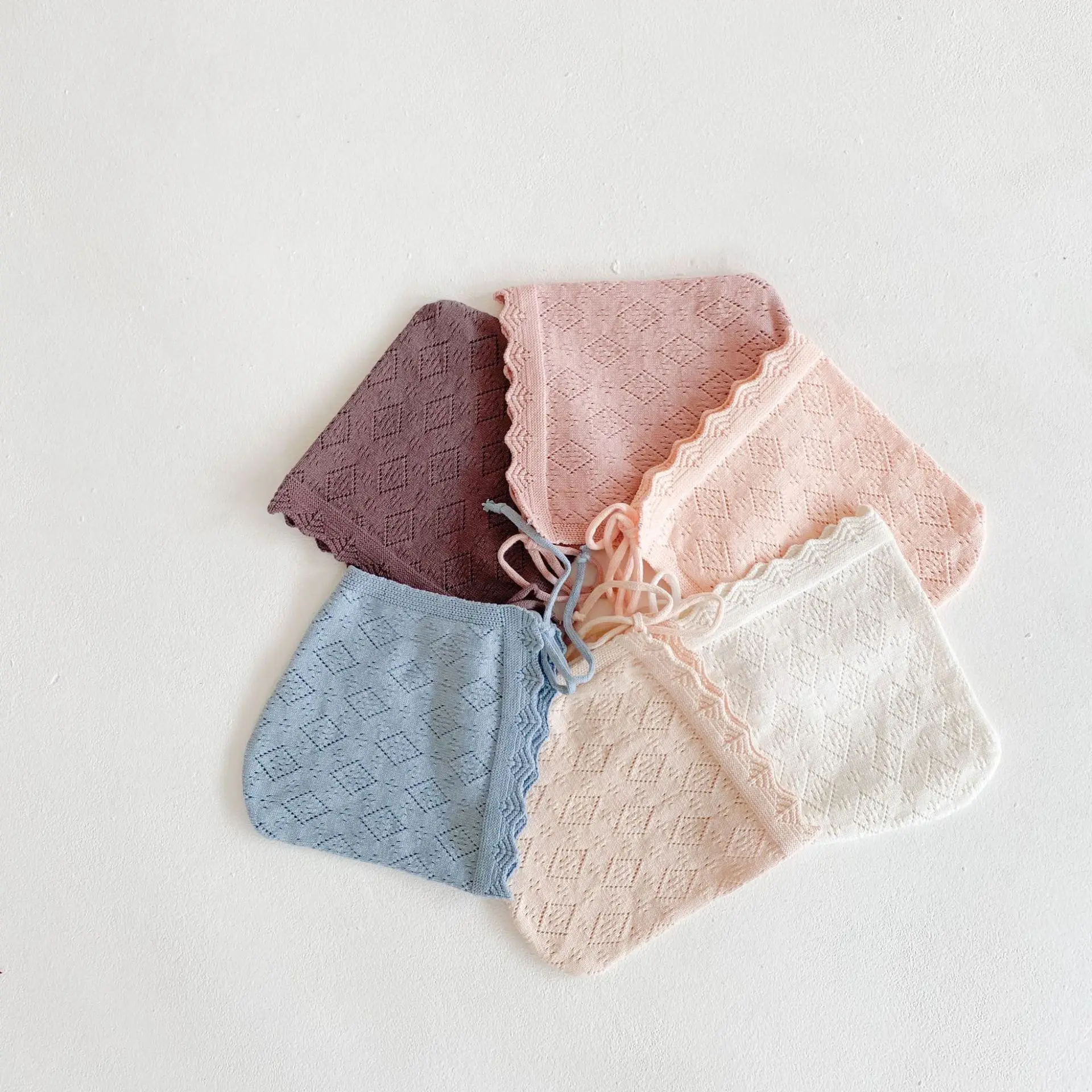  customized cotton baby baby hat multi color optional + lace cap