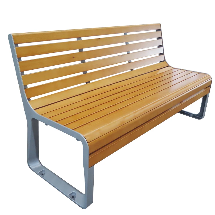 Hot Sales Outdoor Garden Furniture Backyard Decoration Bench Wooden Bench Street Furniture