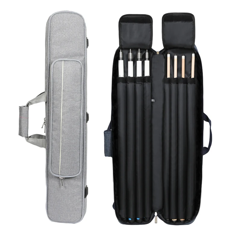 Custom waterproof Billiard cue bag shoulder strap snooker cue bag pool cue carrying case soft