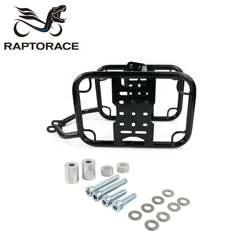 Raptorace fit for SUZUKI DR650 DR 650 1996-2021 aftermarket Saddlebag Support Rack Side Luggage Bracket Holder Supporter