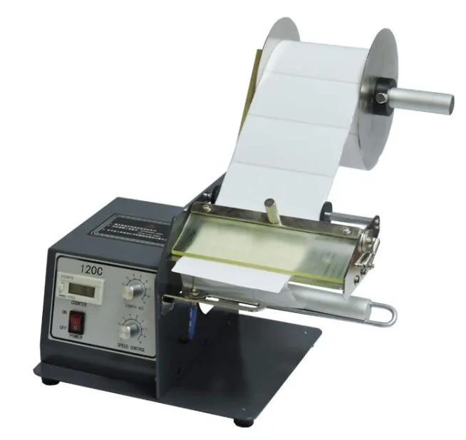 Ftr-118c Automatic Label Rewinder Barcode Paper Label Paper Dispenser Automatic Label Stripper Machine