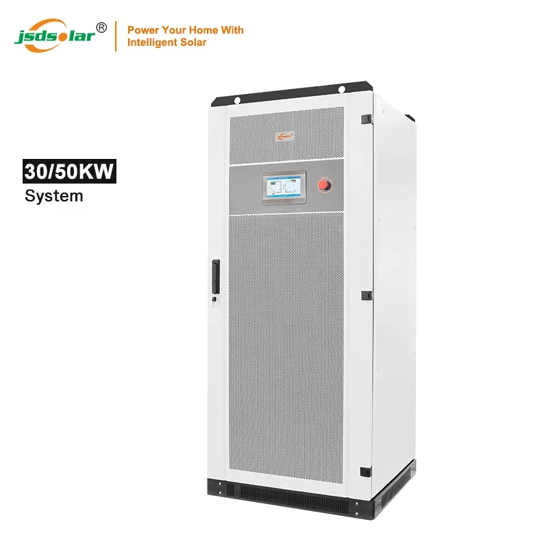 Jsdsolar 50 60 100 200 250 500 кВт kwp 50kva 60kva 100kva Коммерческая солнечная панель гибридная автономная система