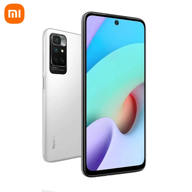 Оригинальные мобильные телефоны Xiaomi Redmi 10 50 МП четыре AI-камеры 90 Гц FHD дисплей Восьмиядерный MediaTek Helio G88