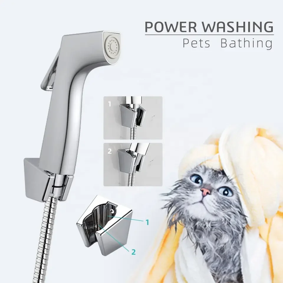 Hot-sale Bathroom Muslim Shower Shattaf Gun Suit Toilet Bidet Shower Spray