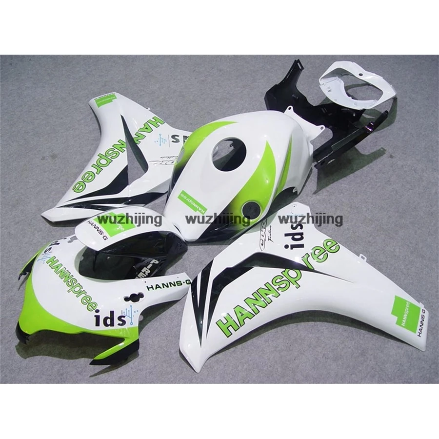 Fairings for CBR1000 RR 2008 - 2011 White blue Hannspree Fairing Kits CBR1000 RR 08 09 Fairing CBR1000RR 2010