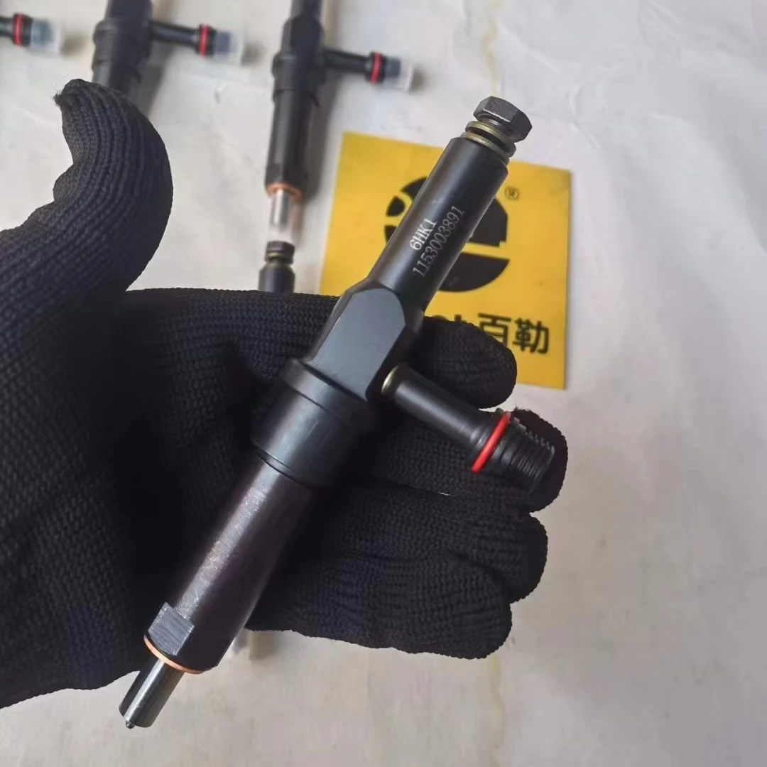Excavator Fuel Injector 6hk1Ex300-3 Ex300-5 Direct Injector Nozzle 1-15300389-1 Zx330 Injectors Assembly 1153003891 For 4jj1