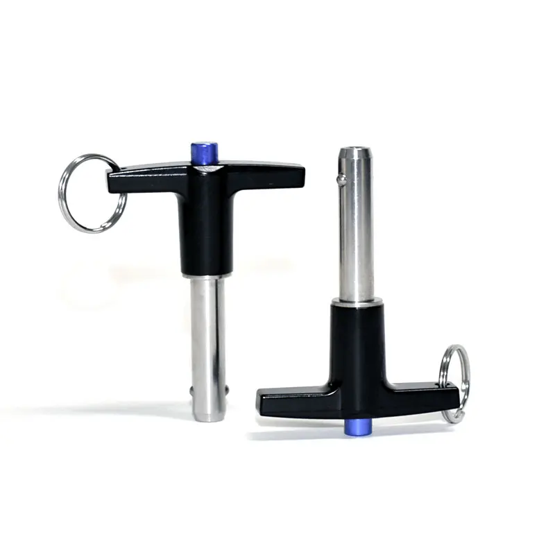 Factory Price T Handle Locking Pin Fastener Quick Release Ball Lock Pins Stainless Steel Push Button Ball Lock Pin