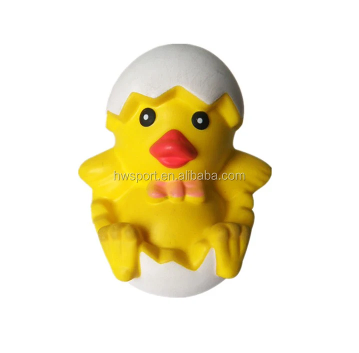 Hot sale animal chicken shape PU stress ball new arrival kawaii squishy toys stress reliever