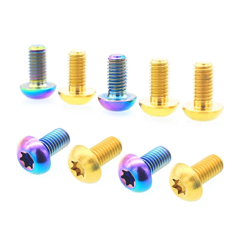 M5 Mtb/road велосипедные дисковые тормозные винты для винтов M5x10mm T25