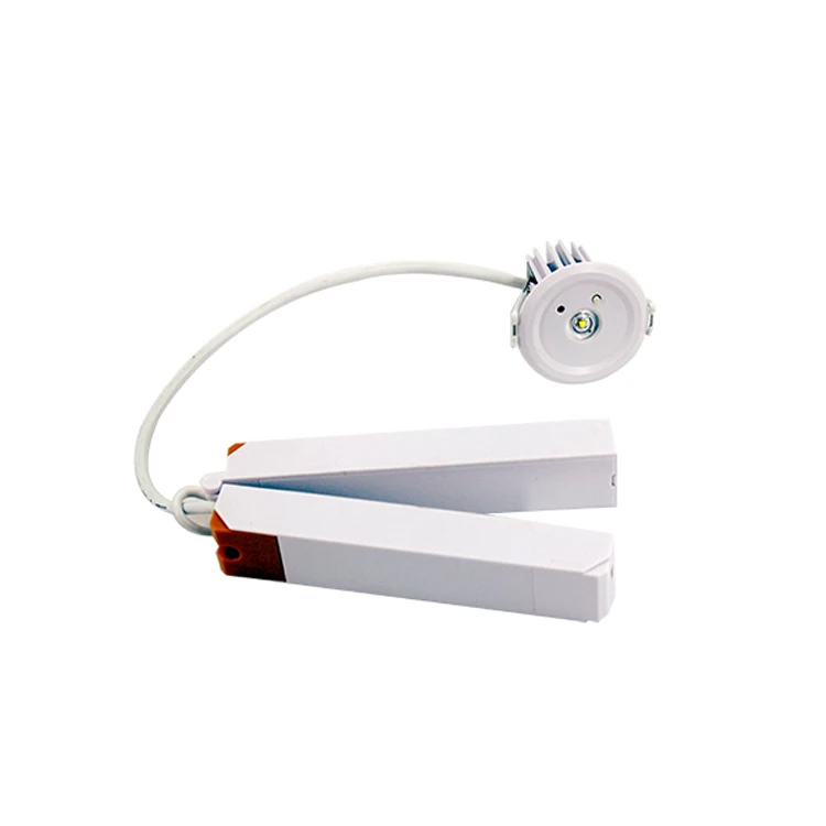 Manufacturer Battery Backup Led Downlight Emergency Light Bulb Recessed Led Down Light Shanghai Emergency System AC220-240V 3.5W