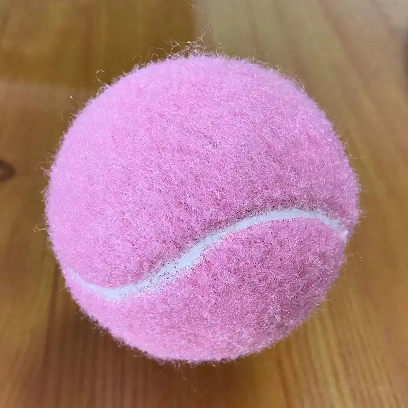 Wholesale Of New Products Custom Logo Macaron Color Tennis Ball Pastel Colored Natural Rubber Tennis Balls for Training