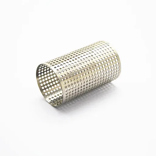 Professional Customized 304 Stainless Steel Perforated Sheet Metal Cylinder Filter Tube