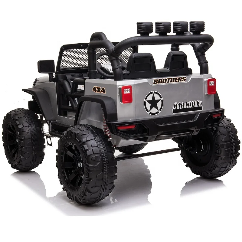 Дети младшего школьного возраста автомобили электрический ход на 12v с пультом дистанционного управления для детей 4X4 батарея для вождения автомобиля