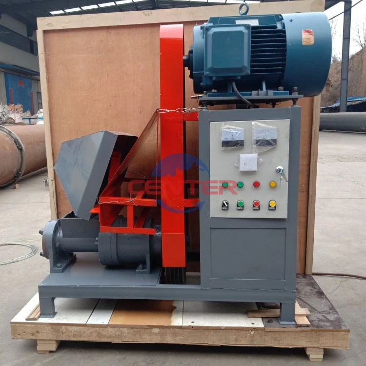 China Big Factory Good Price Type 70  Wood Charcoal Making Machine Wood Sawdust Briquette Machine