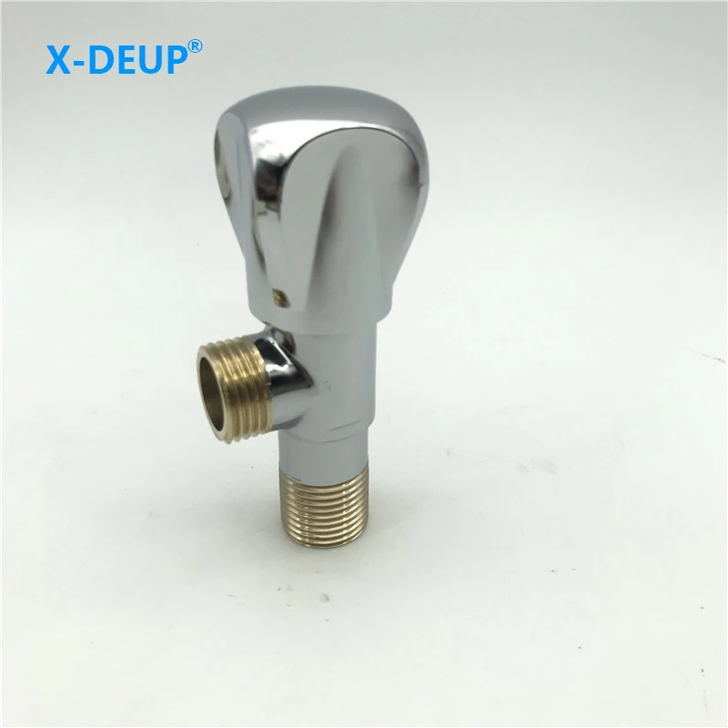 Hot Sale Faucet Accessory Cheap Price Brass Angle Valve 3/8 or 1/2 with Brass Cartridge taps Triangle valve