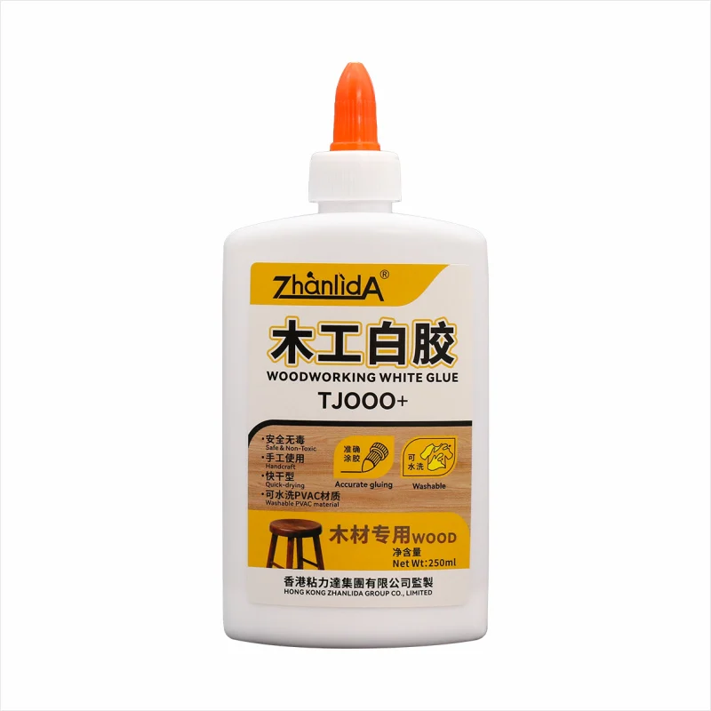 Factory direct sales Woodworking White Gule 250ml Strong Adhesive Wood Tools Toys Waterproof Chair Table