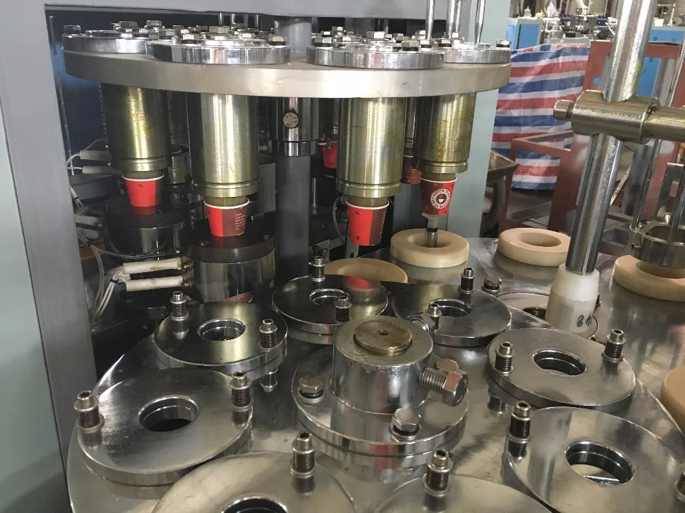 40-50pcs/min single wall print logo paper cup manufacturing machine paper product making machinery tea cup