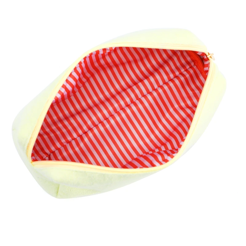 Cosmetic Bag Organizer Make Up Bags For Women Personalized Wedding Gift Terry Cloth Travel Toiletry Bag