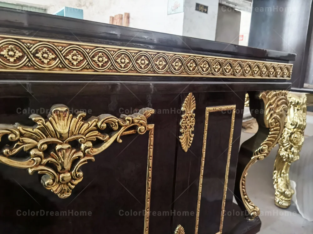 Офисная мебель Rococo роскошный офисный стол и стул дизайнерский