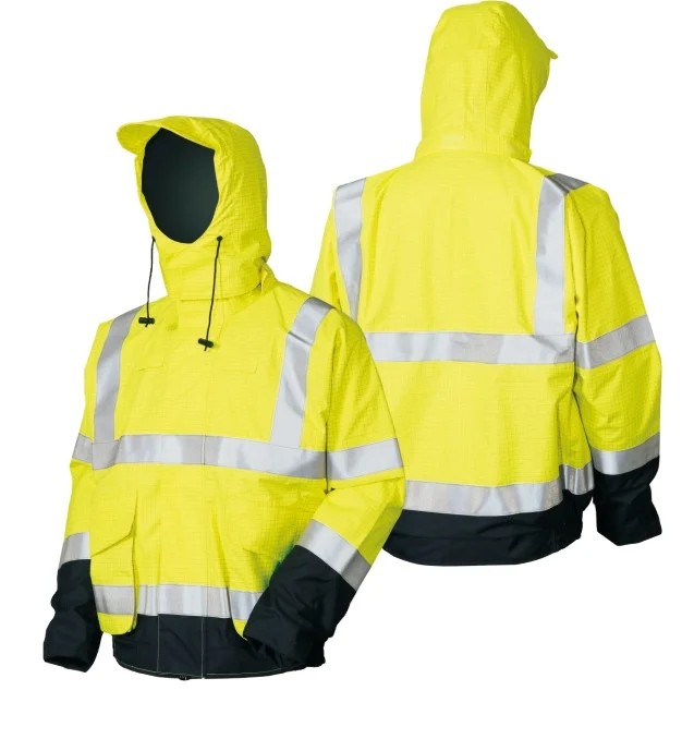 EN20471 hot sale softshell  Hi-vis  safety sweatshirt with hoody