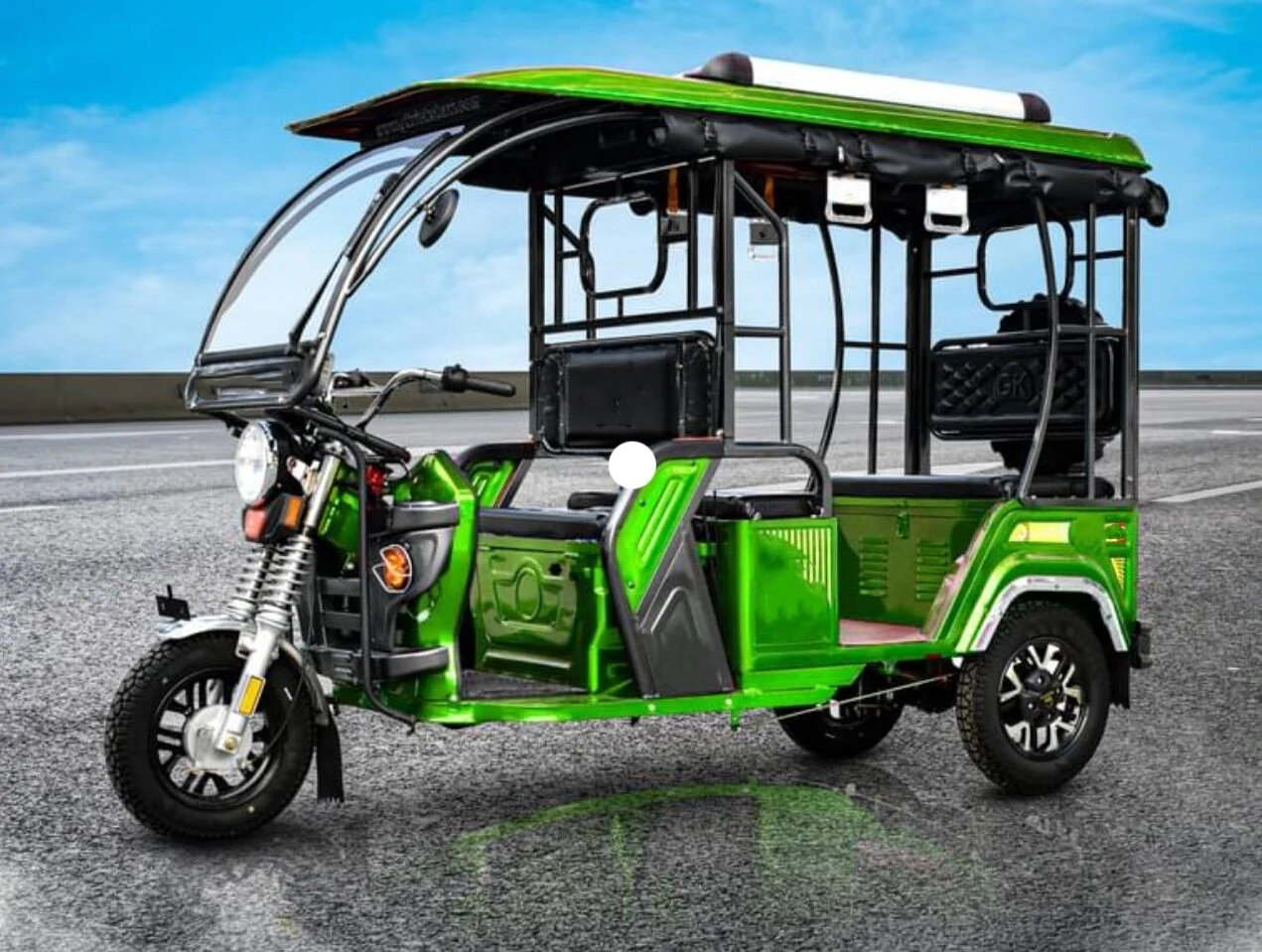 F6 моторизованный взрослый e-rickshaw tuk для пассажирского электрического трехколесного велосипеда взрослых