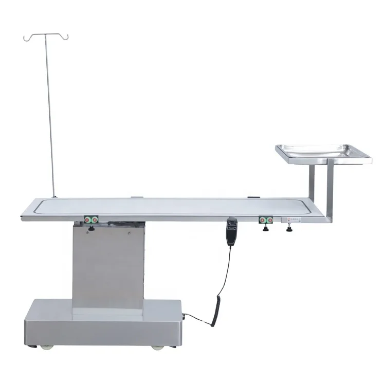 YISHANGHE Veterinary Animal Surgery Pet Vet Hospital Clinic Operating Table Stainless Steel C-Arm Operating Table