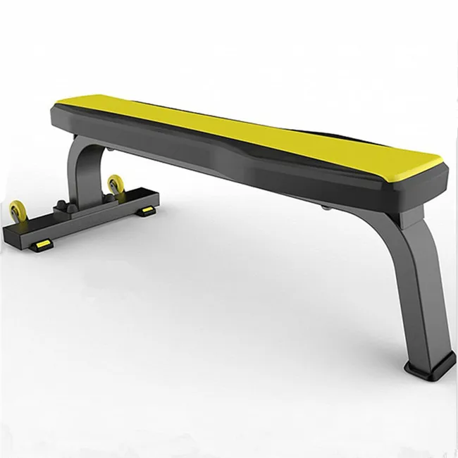 XinRui Commercial Fitness Center Bench Flat Design with Pin Load Selection Machines for Home Gym Strength Training Bodybuilding