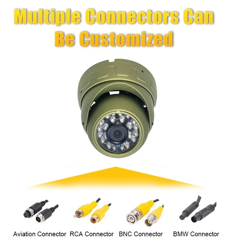 Wholesale Bus Dome Camera Inside internal hd ahd 1080p night vision ir wide monitoring surveillance camara module for bus