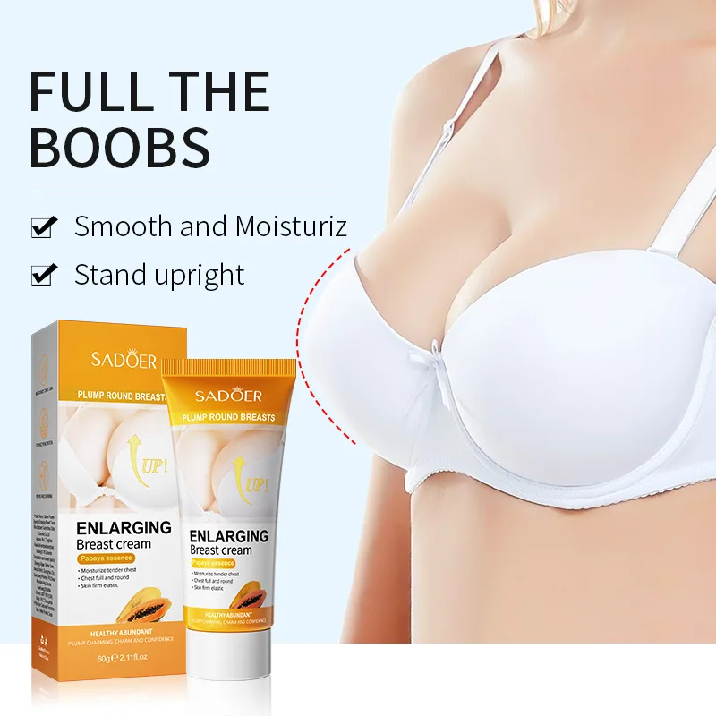 Custom Private Label Papaya Breast Enhancement Cream Best Natural Organic Firming Breast Enhancement Cream 60g