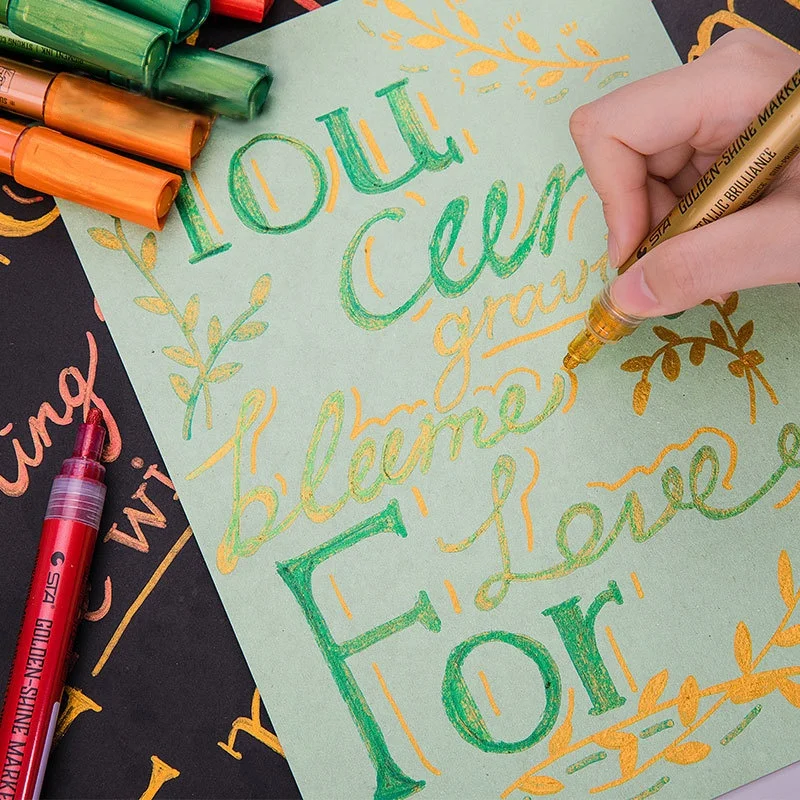 Ceramic Diy Refillable Oil Based Paint Marker Acrylic Tire Nibs Empty Pen Graffiti Paint Marker Paint For Set