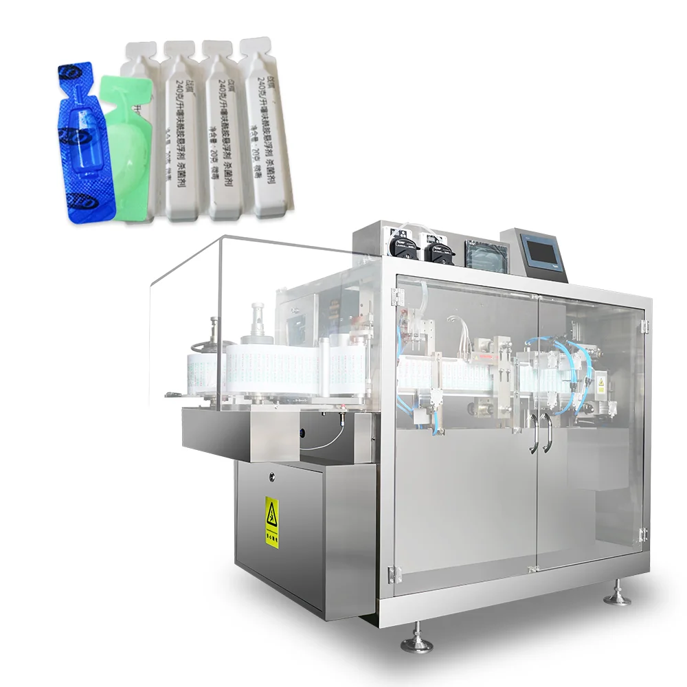 Заводская цена автоматическая заполняя пластиковая Вертикальная ампула бутылка 5 мл