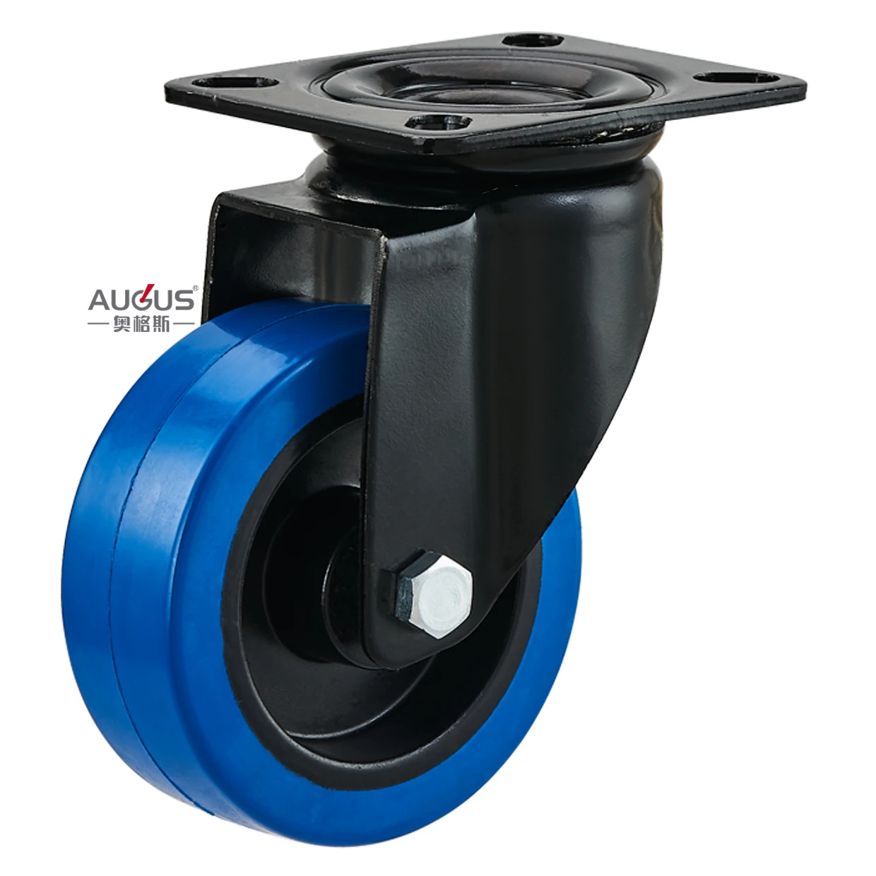 Lift table wheels rubber roller heavy duty castors 4 inch rigid