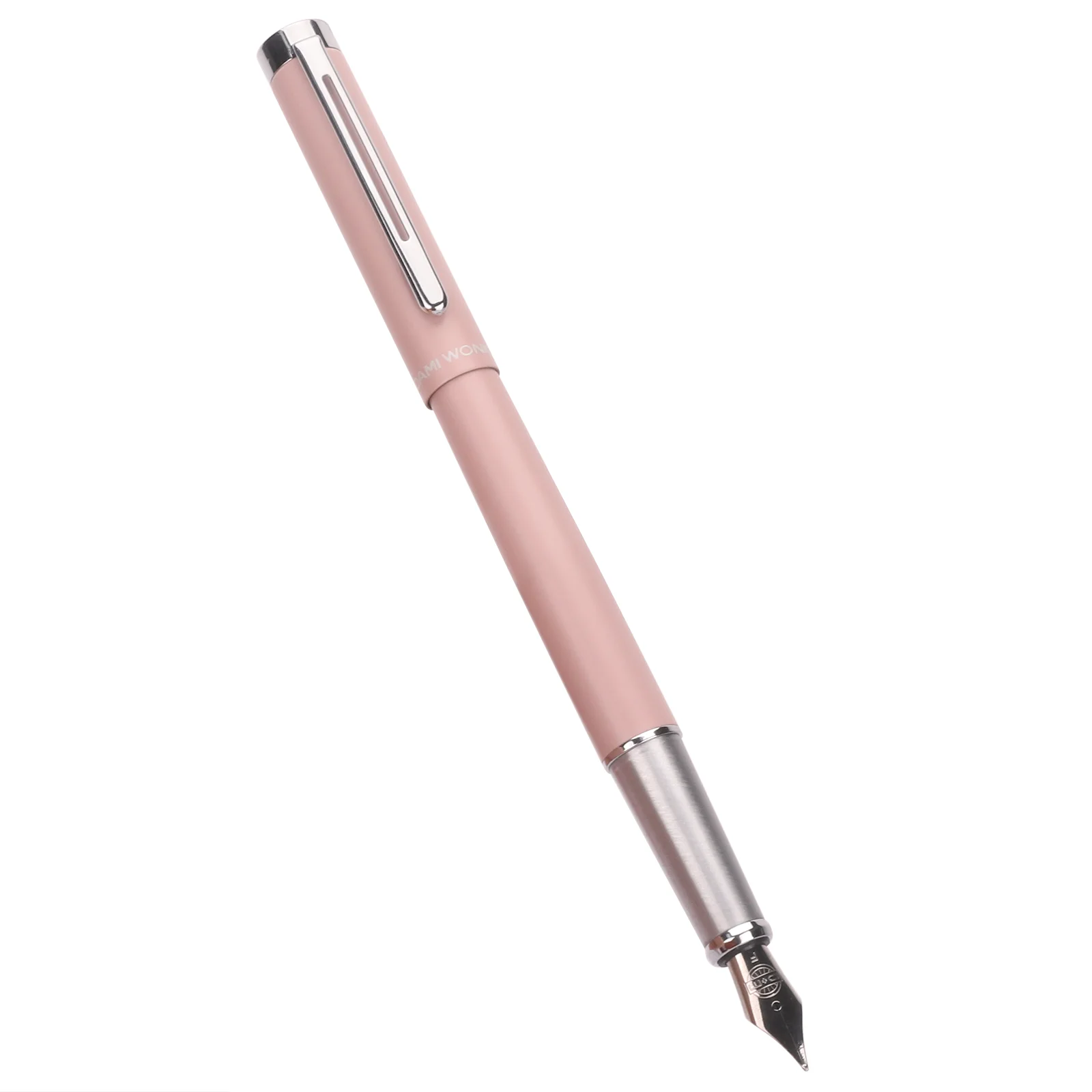 Pink Color Fountain Pen with Matte Lacquering For Business Gift