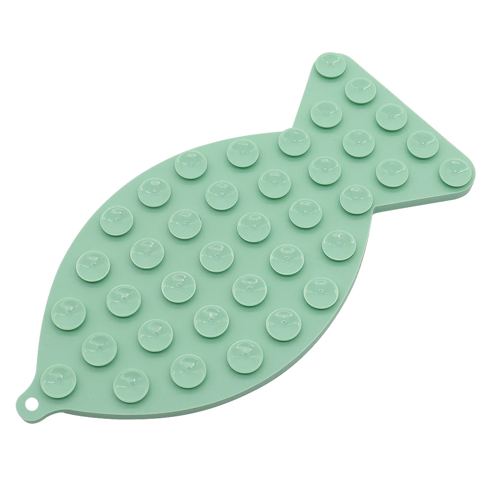 Wholesale Fish Type Silicone Dog Lick Mat Bath Buddy And Dog Lick Pad Dog Lick Mat With Secure Suction Cup Dog Lick Mat Silicone