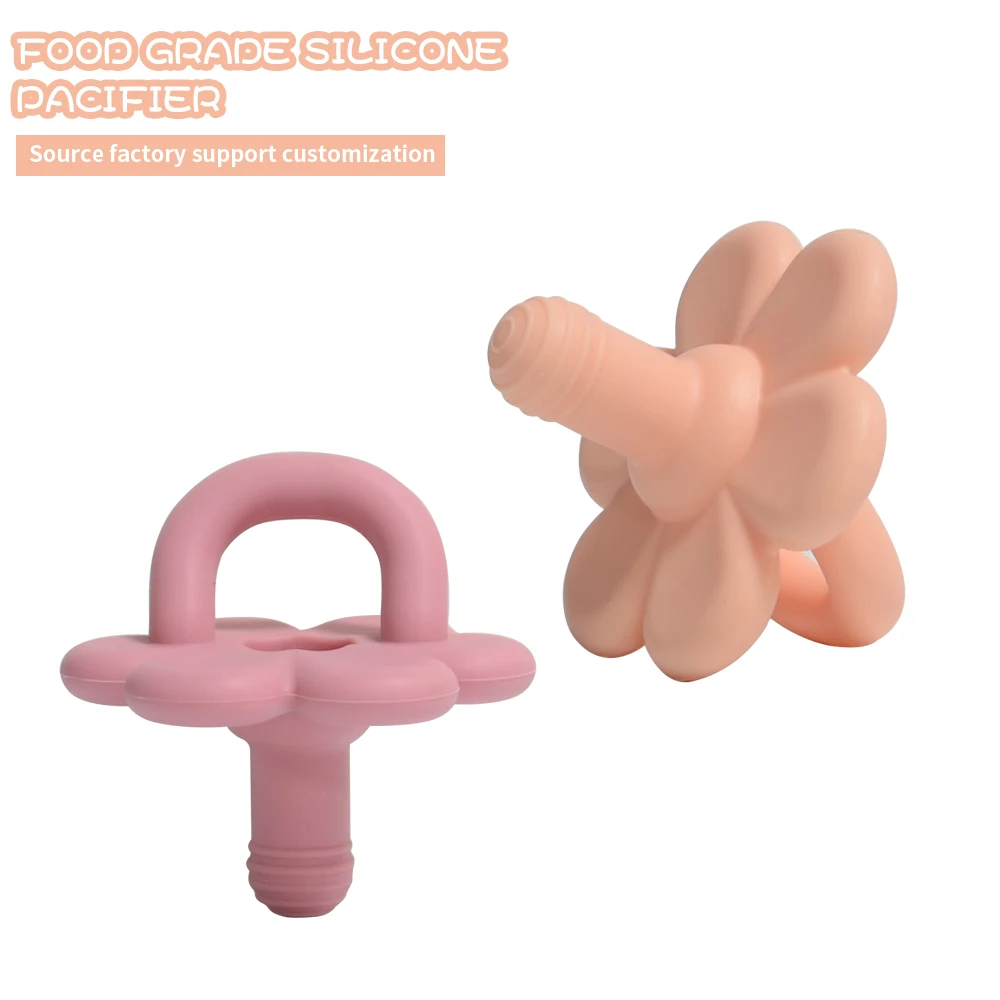 Baby Supplies Soft Silicon Appease Transparent Dummy Nipple Teat Infant Baby Pacifier