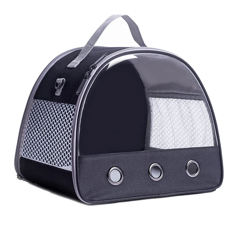 Newest guinea pig carrier small animal carrier bag portable hamster cage for ird rat squirrel beardies clear carrier case