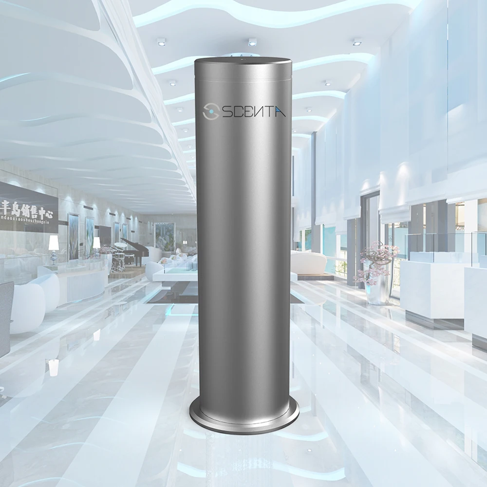 SCENTA Custom Logo Electric Large Room Fragrance Scent Marketing Machine Luxury Cool Mist Spray Bluetooth Aroma Scent Machine